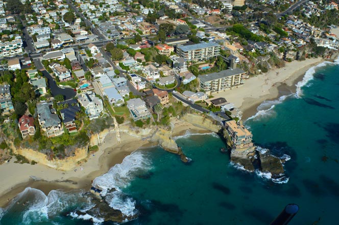 Seacliff Drive Ocean View Homes In Laguna Beach, California